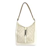 Pre-owned Leather gucci-bags Gucci Vintage , White , Dames