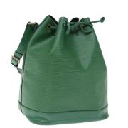 Pre-owned Leather louis-vuitton-bags Louis Vuitton Vintage , Green , D...