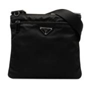 Pre-owned Canvas prada-bags Prada Vintage , Black , Dames