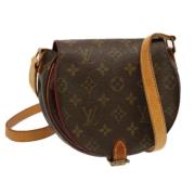 Pre-owned Canvas shoulder-bags Louis Vuitton Vintage , Brown , Dames