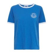 Sportieve T-shirt Barebecca Olympia Blue Ball , Blue , Dames