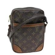 Pre-owned Canvas louis-vuitton-bags Louis Vuitton Vintage , Brown , Da...