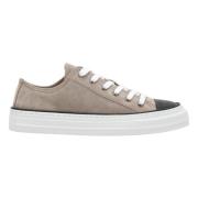 Lage Sneaker Brunello Cucinelli , Beige , Dames