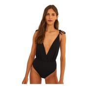 Night In Positano Swimsuit Black Undress Code , Black , Dames