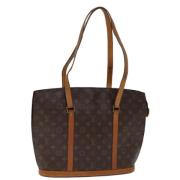 Pre-owned Canvas totes Louis Vuitton Vintage , Brown , Dames