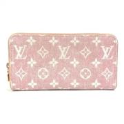 Pre-owned Fabric wallets Louis Vuitton Vintage , Pink , Dames