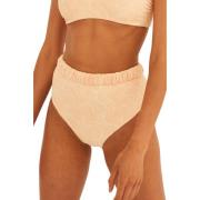 Gele High-Waisted Bikini Broek Undress Code , Yellow , Dames