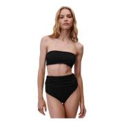 Zwarte Bandeau Bikini Top Undress Code , Black , Dames