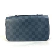 Pre-owned Fabric wallets Louis Vuitton Vintage , Blue , Dames