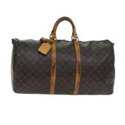 Pre-owned Canvas travel-bags Louis Vuitton Vintage , Brown , Dames