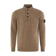 Heren Gebreide Kleding Stone Island , Brown , Heren