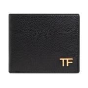 Leren portemonnee Tom Ford , Black , Heren