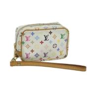 Pre-owned Canvas pouches Louis Vuitton Vintage , Multicolor , Dames