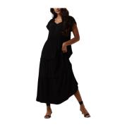 Sunrise Maxi Jurk Zwart Co'Couture , Black , Dames