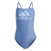 Groot Logo Badpak Adidas , Blue , Dames