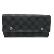 Pre-owned Fabric wallets Louis Vuitton Vintage , Black , Dames