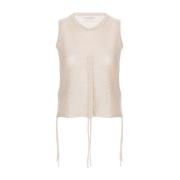 Ecru Top Ermanno Scervino , Beige , Dames