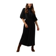 Zwarte Floor Jurk Co'Couture , Black , Dames