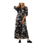 Mary Floor Dress Dames Maxi Jurk Co'Couture , Black , Dames