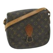 Pre-owned Canvas louis-vuitton-bags Louis Vuitton Vintage , Brown , Da...