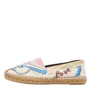 Pre-owned Canvas flats Yves Saint Laurent Vintage , Multicolor , Dames