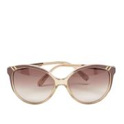 Pre-owned Acetate sunglasses Chloé Pre-owned , Brown , Dames