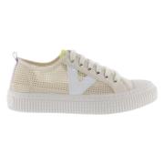 1915 Re-Edit Basket Rejilla Sneakers Victoria , Beige , Dames