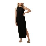 Zwarte Maxi Jurk Encomo Sl Jurk Envii , Black , Dames