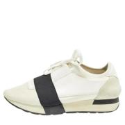 Pre-owned Fabric sneakers Balenciaga Vintage , White , Dames