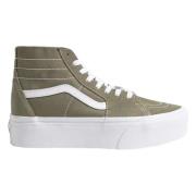 SK8-Hi Tapered Stackform Sneakers Vans , Green , Dames