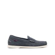 Blauw Navy Dan Boot Flesh Out Sebago , Blue , Heren