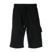 Stijlvolle lange shorts voor heren C.p. Company , Black , Heren