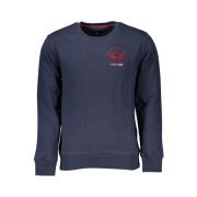 Blauw Geborduurd Sweatshirt La Martina , Blue , Heren