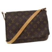 Pre-owned Canvas louis-vuitton-bags Louis Vuitton Vintage , Brown , Da...