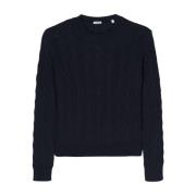 Navy Sweatshirt Aspesi , Blue , Dames