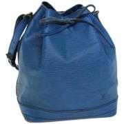 Pre-owned Leather louis-vuitton-bags Louis Vuitton Vintage , Blue , Da...