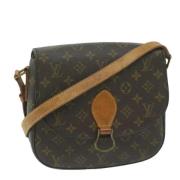 Pre-owned Canvas louis-vuitton-bags Louis Vuitton Vintage , Brown , Da...