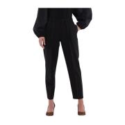 Zwarte Broek Kiku Silvian Heach , Black , Dames