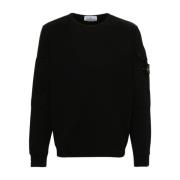 Stijlvolle Sweatshirt V0029 Stone Island , Black , Heren