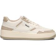 Lage Beige Sneakers voor Dames MoEa , Beige , Dames