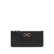 Nero Kaarthouder Portemonnee Salvatore Ferragamo , Black , Dames