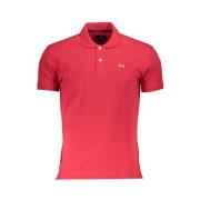 Chique Slim-Fit Polo met contrasterende details La Martina , Red , Her...