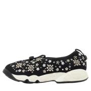 Pre-owned Mesh sneakers Dior Vintage , Black , Dames