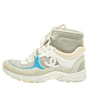 Pre-owned Leather sneakers Chanel Vintage , Multicolor , Dames