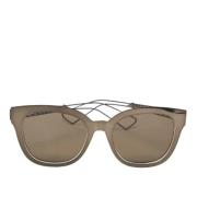 Pre-owned Acetate sunglasses Dior Vintage , Brown , Dames