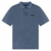 Klassieke Polo Shirt Leroy Kultivate , Blue , Heren