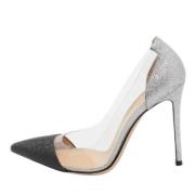 Pre-owned Leather heels Gianvito Rossi Pre-owned , Gray , Dames