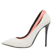 Pre-owned Leather heels Giuseppe Zanotti Pre-owned , White , Dames