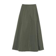 Groene Rok Aw24 add , Green , Dames