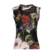 Mouwloze Tanktop voor Vrouwen Dolce & Gabbana , Multicolor , Dames